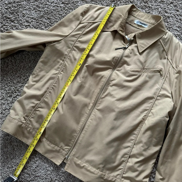 Men London Fog Beige Jacket With Removable Lining Size 46 Regular EUC - Picture 2 of 7